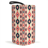 Powwow Store gb nat00375 pink navy pattern native clutch purse