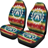Thunderbird Rainbow Native American Design Car Seat Covers