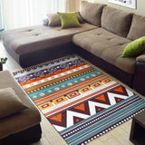 Geometric Pattern Native American Area Rug - Powwow Store