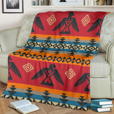 Thunderbirds Native American Premium Blanket - Powwow Store