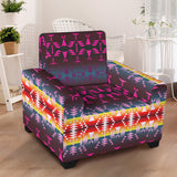 GB-NAT00653 Pattern Native 43" Chair Slip Cover