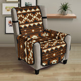 Powwow Store gb nat00508 brown pattern native 23 chair sofa protector