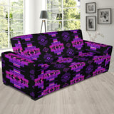 GB-NAT00720 Pattern Native 90" Sofa Slip Cover