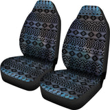 Powwow Storecsa 00040 pattern blue native car seat cover