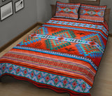 Powwow Store redthunderbirds dreamcatcher native american quilt bed set