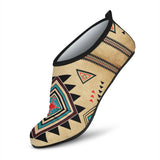 GB-NAT00076	Southwest Symbol Native American Aqua Shoes