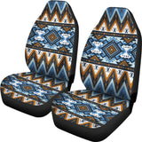 Powwow Store gb nat00613 retro colors tribal seamless car seat cover