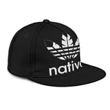 Feather Native American Snapback Hat