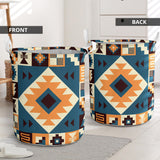 Powwow Store gb nat00427 navy arrow pattern laundry basket