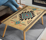 Southwest Symbol Native American Rectangular Coffee Table - Powwow Store