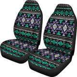 GB-NAT00578 Neon Color Tribal Car Seat Cover