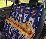 GB-NAT00062-04 Navy Tribe Design Native American Pet Seat Cover