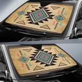 Southwest Symbol Native American Design Auto Sun Shades - Powwow Store