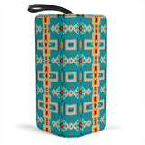 Powwow Store gb nat00062 05 turquoise tribe design native clutch purse