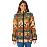 Powwow Storegb nat00054 02 kokopelli myth womens padded jacket