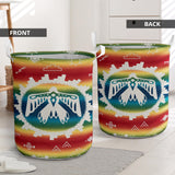 Powwow Store gb nat00077 thunderbird rainbow laundry basket