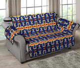 Native American Tribe Navy Pattern Chair Sofa Protector - Powwow Store