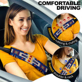 Powwow Store gb nat00062 04 navy tribe design seat belt cover 1