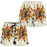 Tribe Chief & Warriors All Over Print Women's Shorts