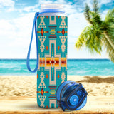 Powwow Store gb nat00062 05 turquoise tribe design native american hydro tracking bottle