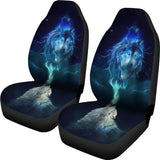 Powwow Store csc 0011 light rays wolf car seat covers