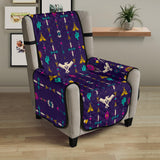 Powwow Store gb nat00575 thunderbird pattern blue 23 chair sofa protector