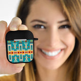 Powwow Store gb nat00062 05 turquoise tribe design airpods case cover 1