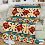 Powwow Store gb nat00512 full color southwest pattern blanket