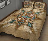 Brown Arts Native American Quilt Bed Set - Powwow Store