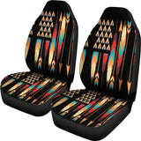 Powwow Store gb nat00298 color feather arrows car seat covers