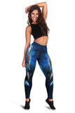 Blue Galaxy Dreamcatcher Native American Women's Leggings GB-NAT00065-LEGG01