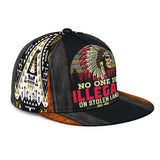 GB-NAT00465 Chief Native American Snapback Hat