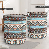 Powwow Store gb nat00604 tribal striped seamless pattern laundry basket