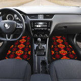 Powwow Storegb nat00720 03 pattern front and back car mats set of 4