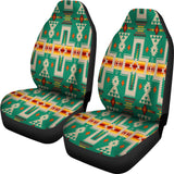 GB-NAT00062-08 Green Tribe Design Native American Car Seat Covers