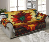 Southwest Brown Symbol Native American 70" Sofa Protector