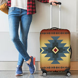 GB-NAT00057-01 Southwest Blue Symbol Native American Luggage Covers