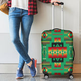 GB-NAT00046-05 Green Tribes Native American Luggage Covers