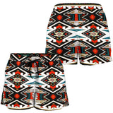 Tribal Colorful Pattern All Over Print Women's Shorts