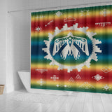 Thunderbird Rainbow Native American Shower Curtain