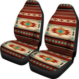GB-NAT00559-02 Red Pattern Car Seat Covers