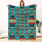 GB-NAT00046-01 Tribes Pattern  Pillow Blanket