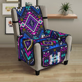 Powwow Store gb nat00380 purple tribe pattern 23 chair sofa protector