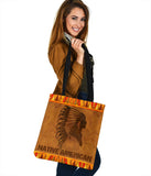 Chief Native Brown Tote Bags
