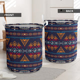 Powwow Storelb0031 pattern native american laundry basket