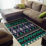 Powwow Store gb nat00578 neon color tribal area rug