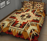 Tribal Yellow Arrow Native American Quilt Bed Set no link