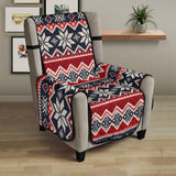 Powwow Store gb nat00527 navy red pattern native 23 chair sofa protector