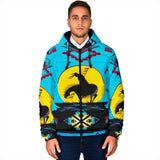 Powwow Storegb nat00026 trail of tear mens padded hooded jacket