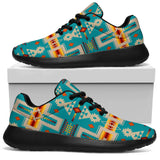 GB-NAT00062-05 Turquoise Tribe Sport Sneakers